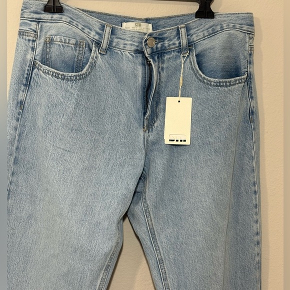 Stradivarius STR Straight Leg Jeans – Size 10, NWT - Picture 4 of 5